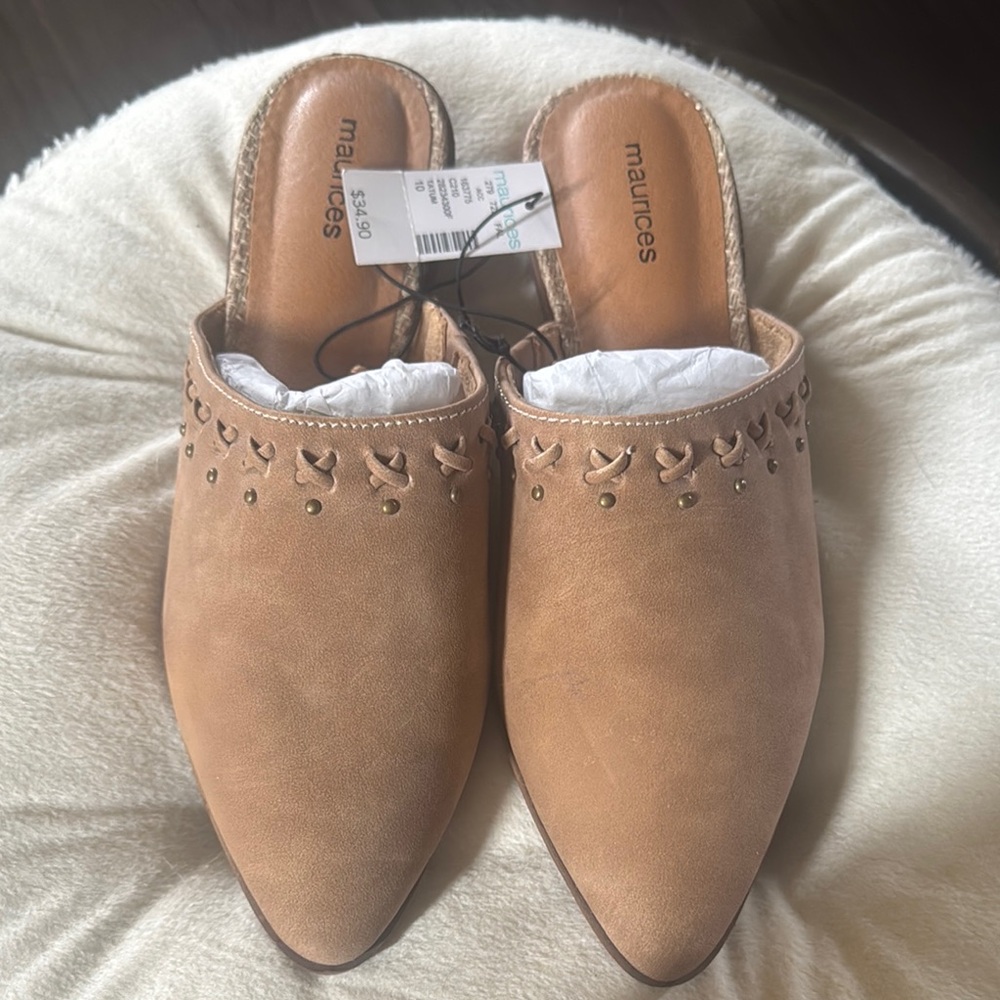 Maurices Tan Women's Mules